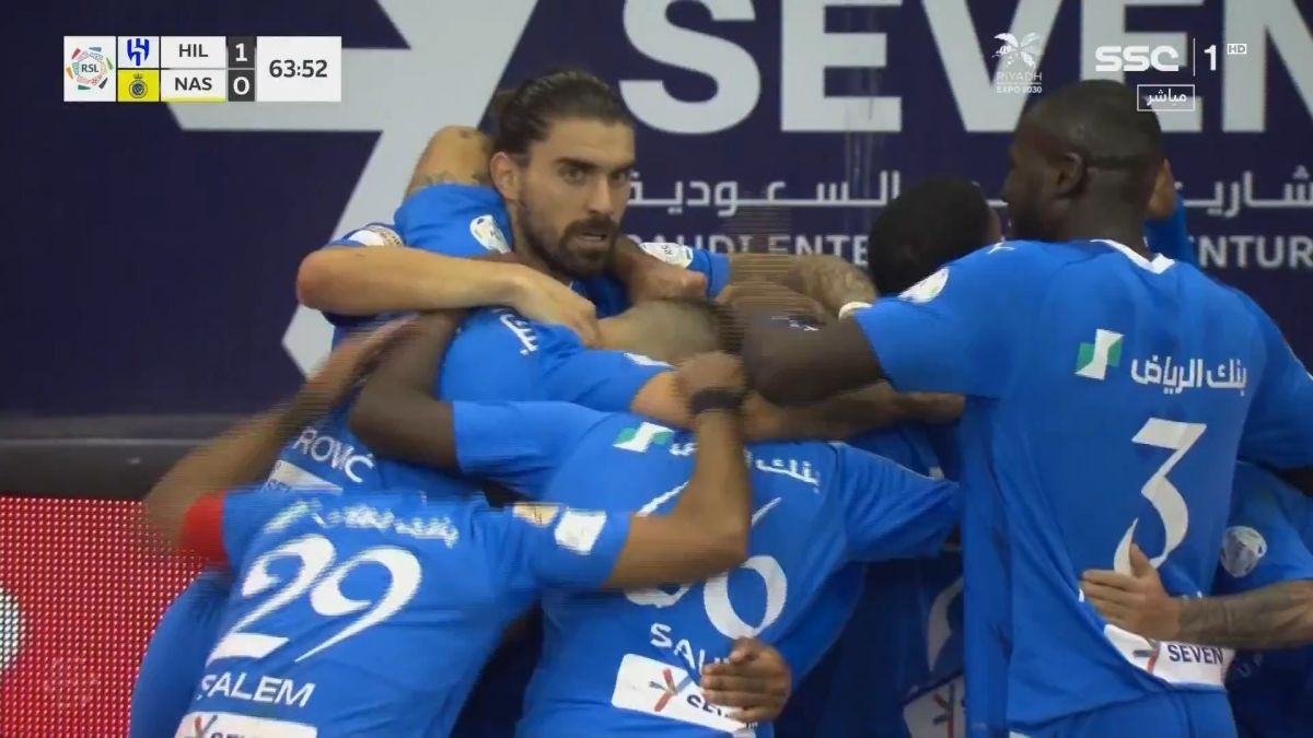 گل اول الهلال به النصر (سرگی میلینکوویچ ساویچ)