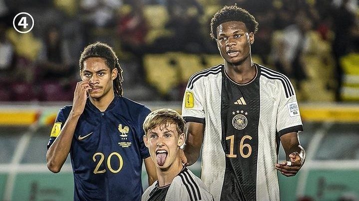 خلاصه بازی نوجوانان آلمان 2-2 نوجوانان فرانسه (پنالتی 4-3)  / قهرمانی آلمان در جام جهانی نوجوانان