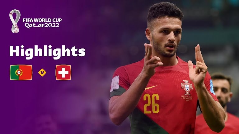 بازی کامل پرتغال 6-1 سوئیس (جام جهانی 2022)