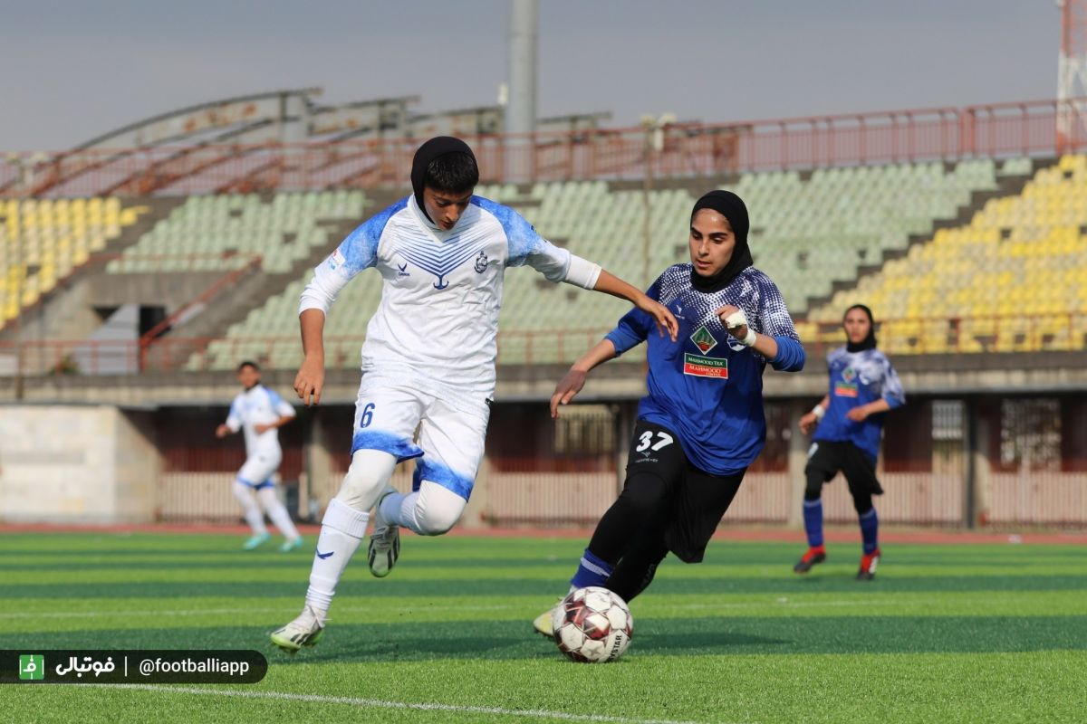 گزارش تصویری اختصاصی/ دیدار تیمهای فوتبال بانوان ملوان و کانی کردستان