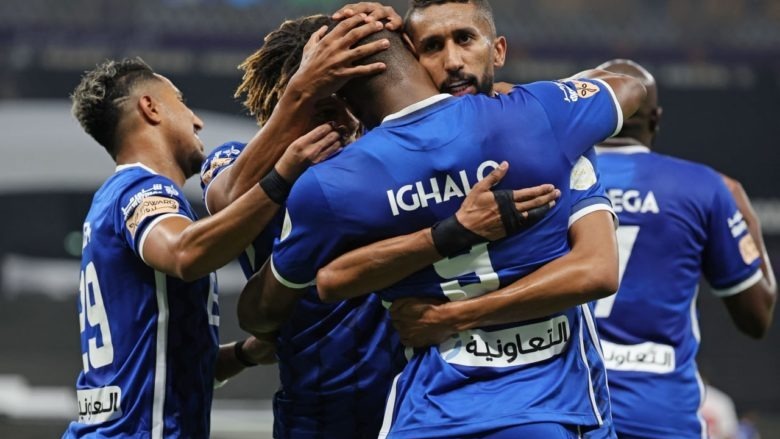 بازی کامل الهلال 2-0 الوحده عربستان (لیگ عربستان،هفته 17)