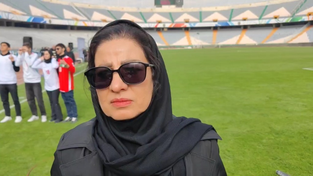 اختصاصی/ مصاحبه مریم آزمون سرمربی تیم ملی بانوان در حاشیه مراسم تشییع پیکر ملیکا محمدی