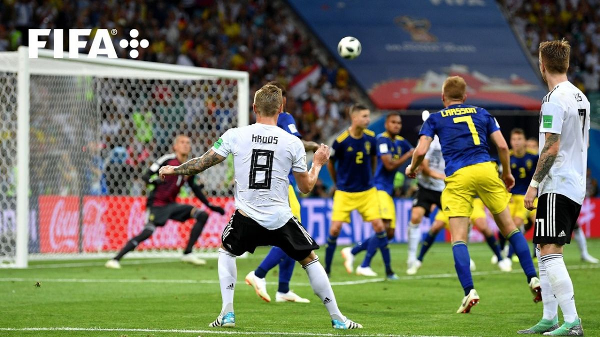 گل تماشایی و ثانیه آخری تونی کروس مقابل سوئد در جام جهانی 2018