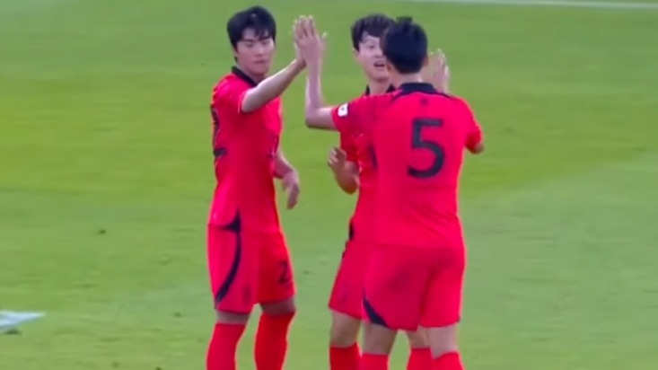 گل بازی عراق 0-1 کره جنوبی