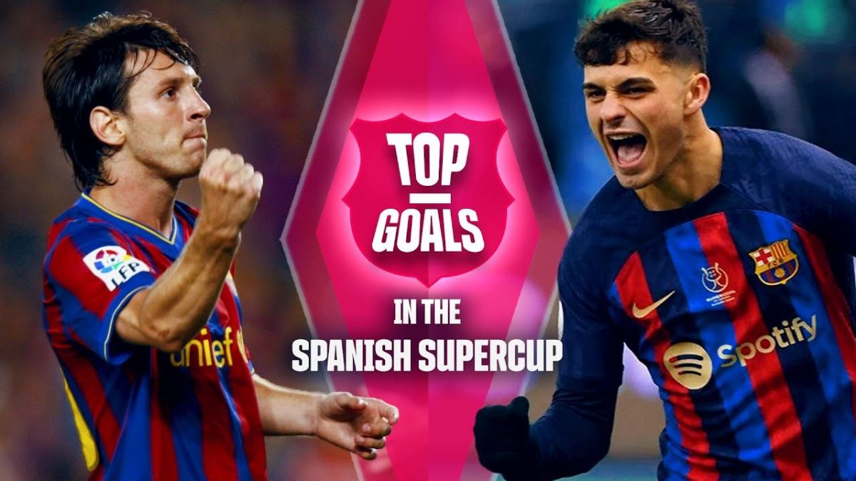 گلهای برتر بارسلونا در تاریخ سوپرکاپ اسپانیا