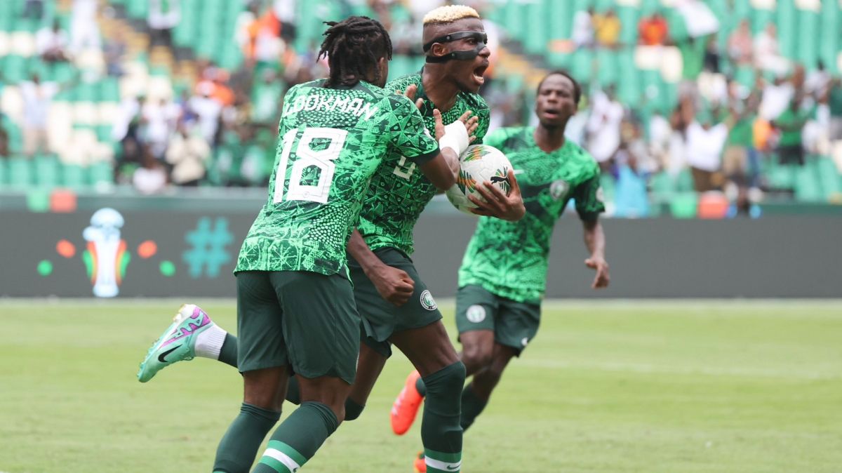 خلاصه بازی نیجریه 1-1 گینه استوایی (گلزنی اوسیمن)