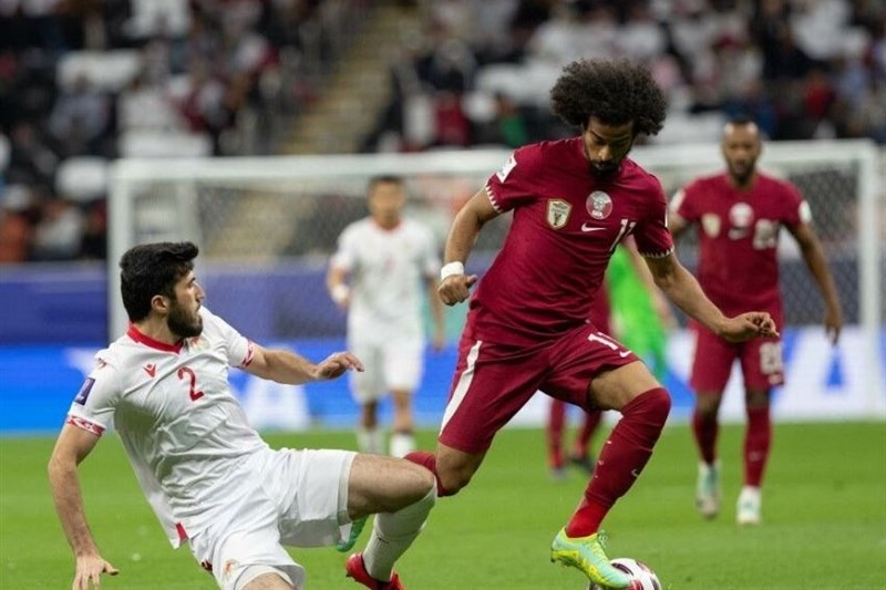 جام ملت‌های آسیا| قطعی شدن صعود قطر با برتری مقابل تاجیکستان ۱۰ نفره