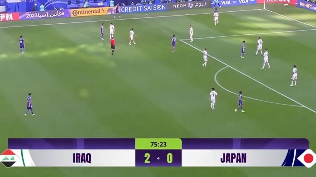 دو گاف عجیب مسئولان برگزاری جام ملتهای آسیا این بار در بازی ژاپن - عراق