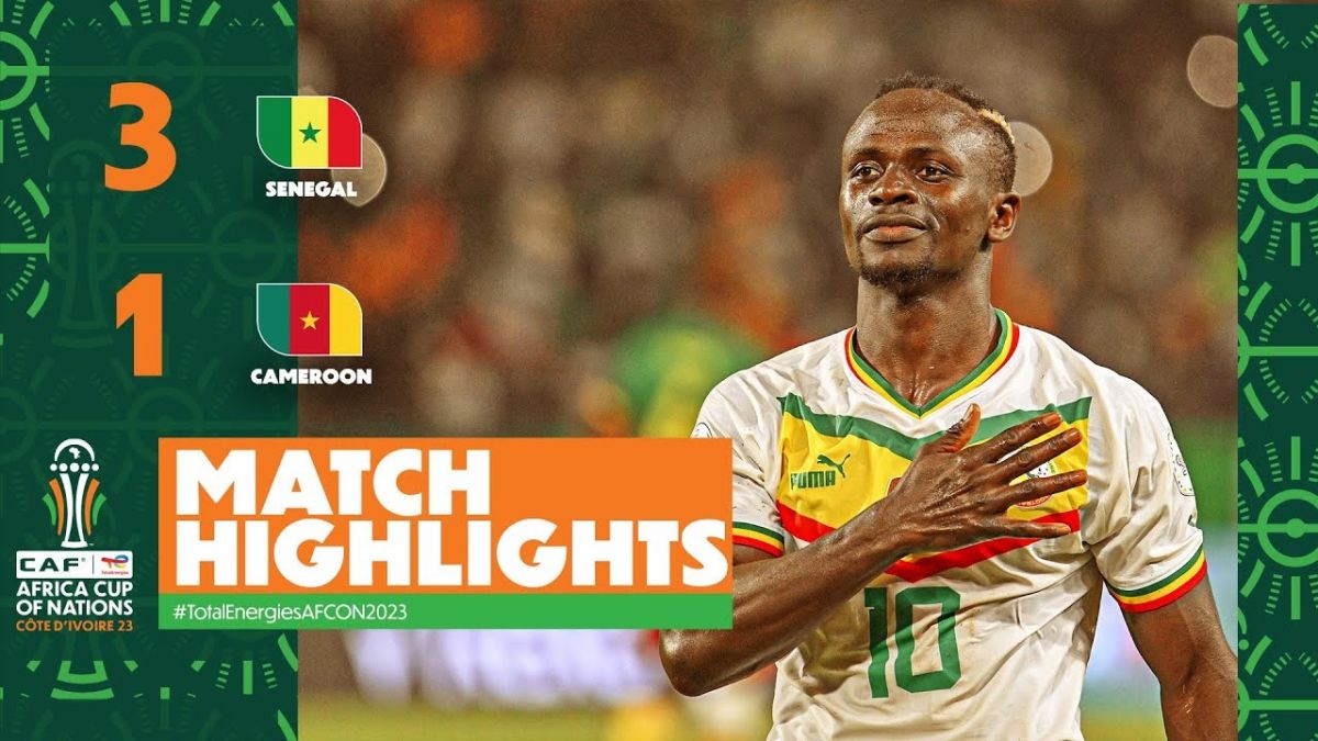 خلاصه بازی سنگال 3-1 کامرون (گلزنی سادیو مانه)
