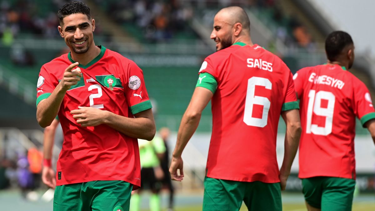 خلاصه بازی مراکش 1-1 کنگو (گلزنی اشرف حکیمی)