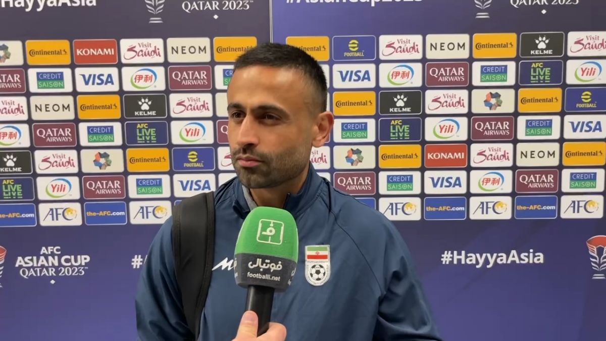 اختصاصی/ صحبت کوتاه امید ابراهیمی در پایان بازی تیم ملی و امارات