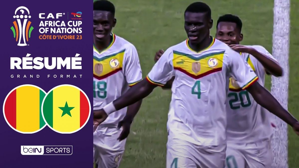 خلاصه بازی گینه 0-2 سنگال
