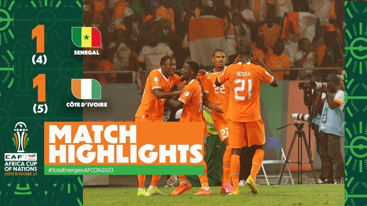 خلاصه بازی سنگال (4) 1-1 (5) ساحل عاج