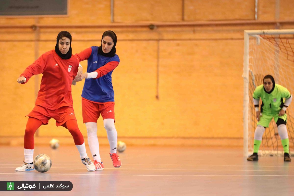 گزارش تصویری اختصاصی/ تمرین تیم ملی فوتسال زنان، سه شنبه 10 بهمن