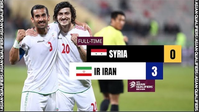 نوستالژی/ خلاصه بازی سوریه 0-3 ایران (مقدماتی جام جهانی 2022)