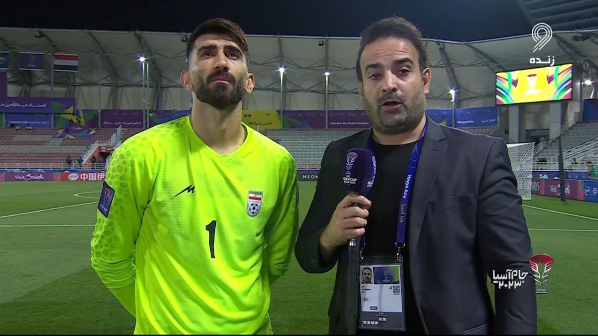 جام آسیا 2023/ صحبت های علیرضا بیرانوند دروازه بان تیم ملی بعد از برد برابر سوریه