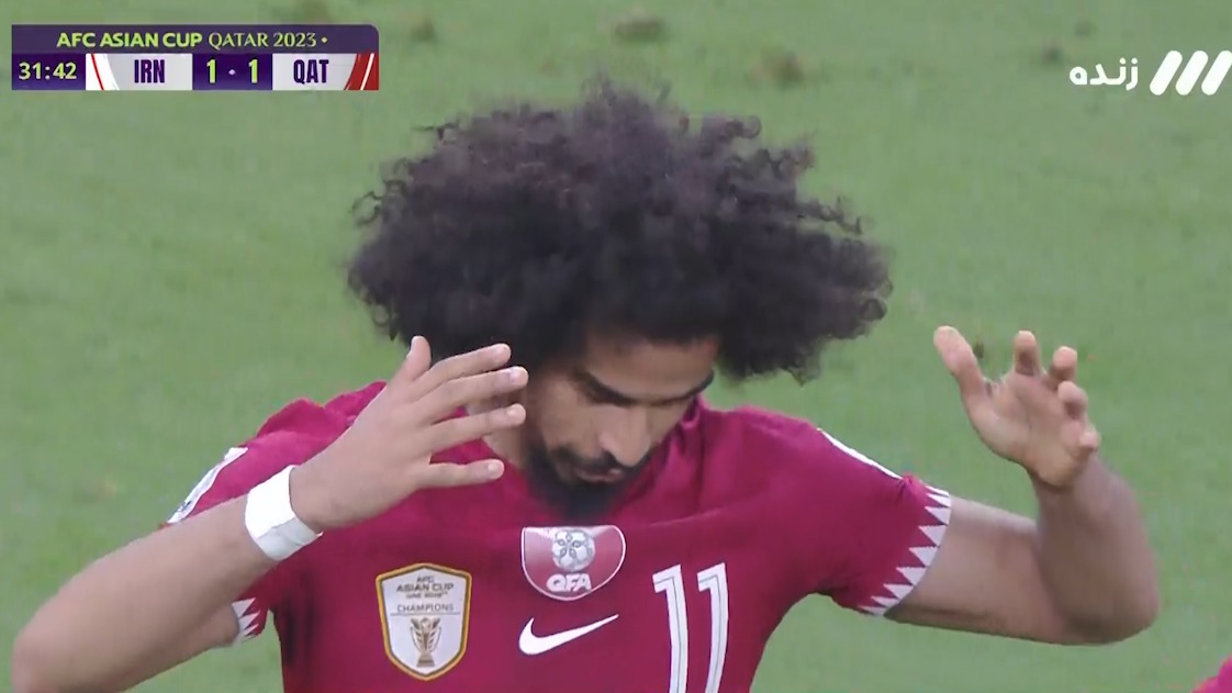 موقعیت گلزنی فوق العاده برای قطر و واکنش علیرضا بیرانوند