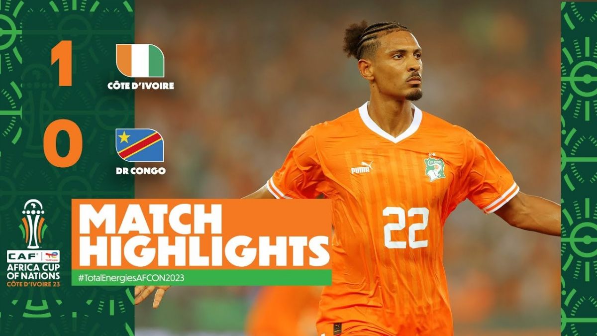 خلاصه بازی ساحل عاج 1-0 کنگو