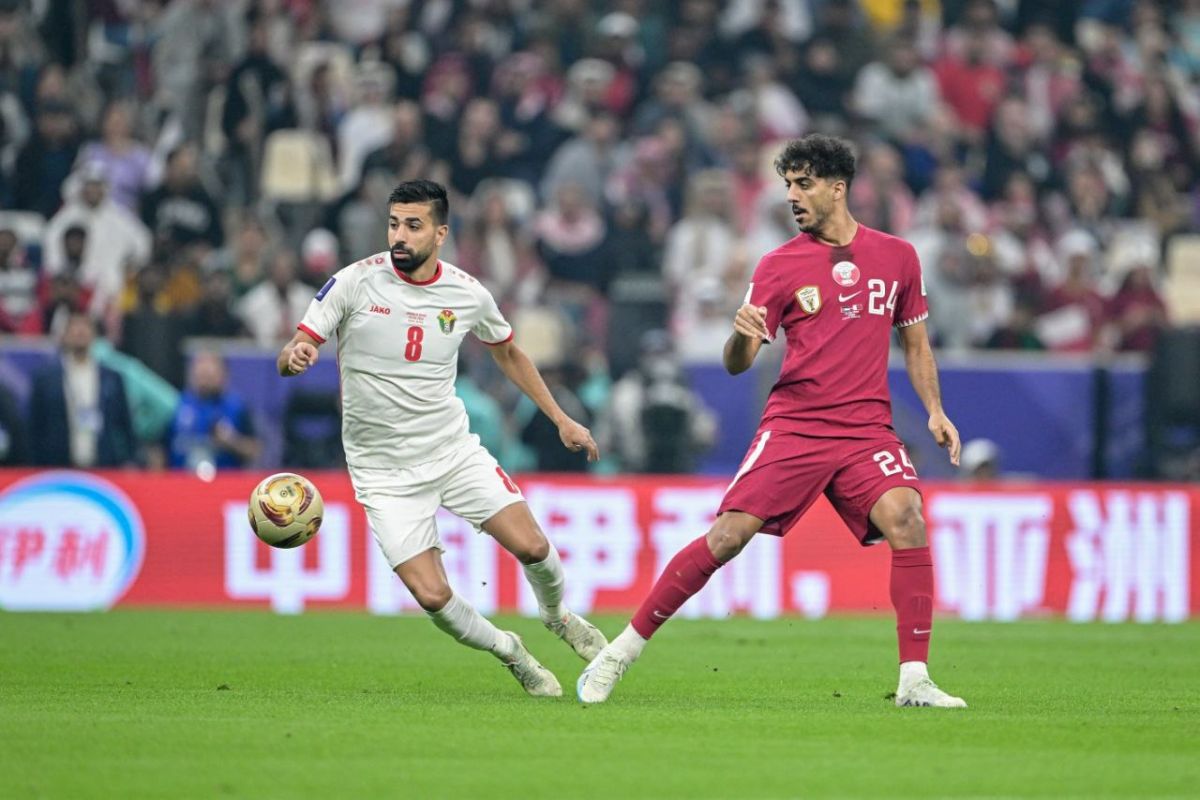 گزارش تصویری/ دیدار تیمهای ملی قطر و اردن