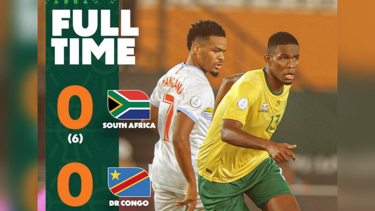 خلاصه بازی آفریقای جنوبی 0-0 کنگو + پنالتی (رده بندی)
