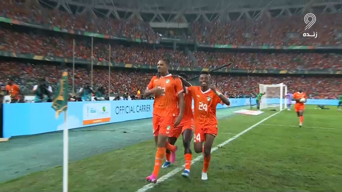 گل دوم ساحل عاج به نیجریه (سباستین هالر)