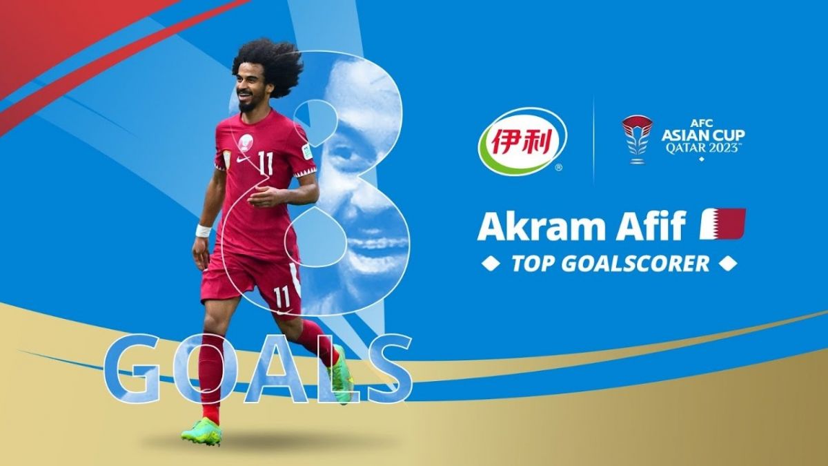 اکرم عفیف، آقای گل جام ملتهای آسیا 2023