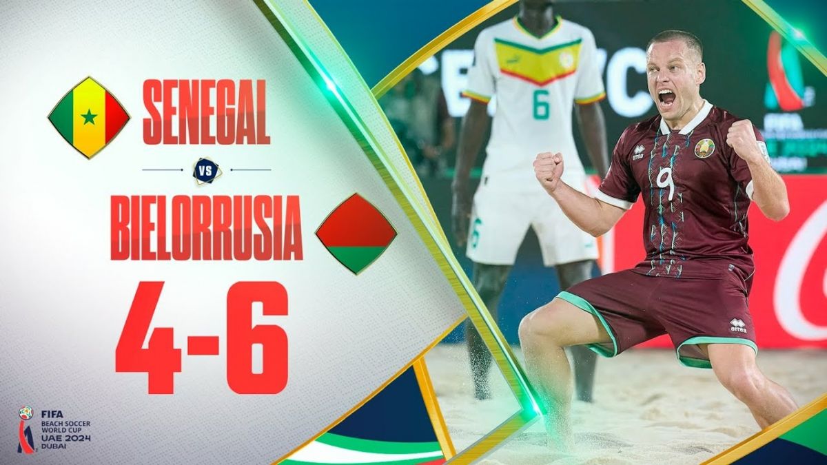 خلاصه بازی سنگال 4-6 بلاروس (جام جهانی فوتبال ساحلی 2024)