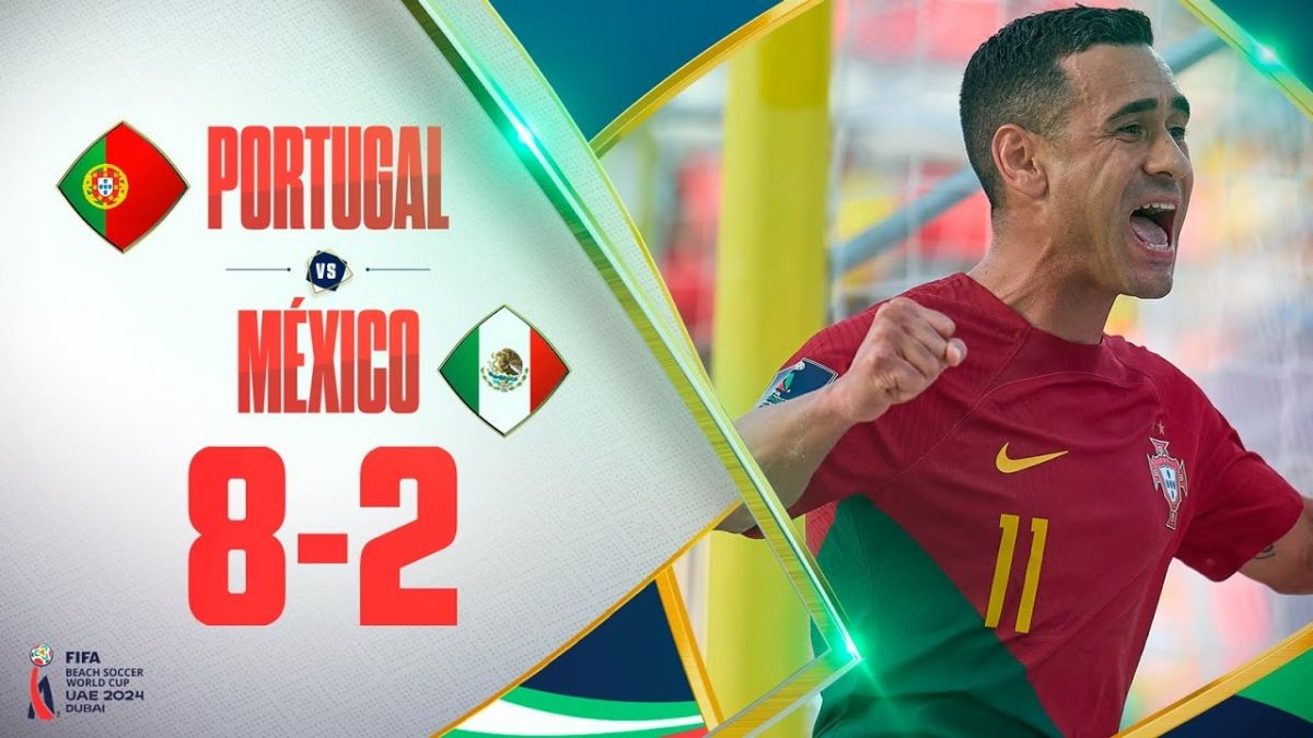 خلاصه بازی مکزیک 2-8 پرتغال (جام جهانی فوتبال ساحلی 2024)