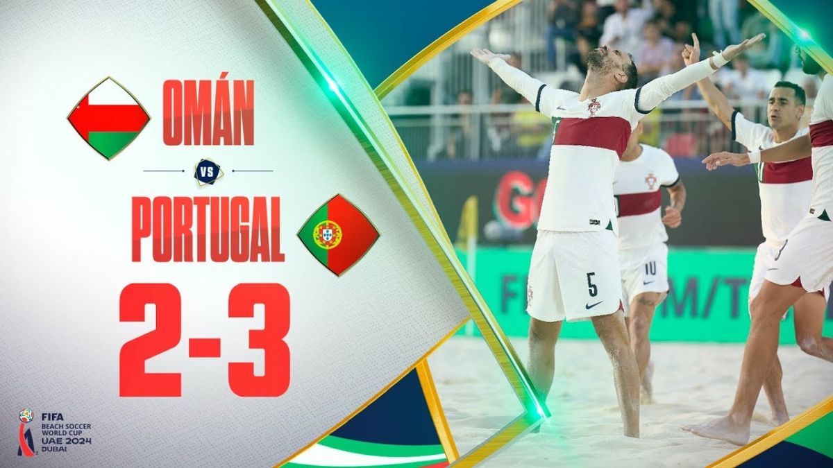 خلاصه بازی فوتبال ساحلی عمان 2-3 پرتغال