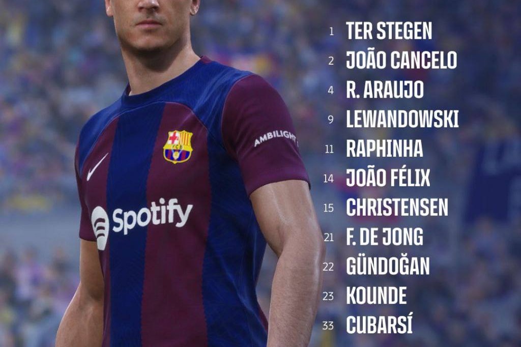 ترکیب رسمی بارسلونا - ختافه؛ ژاوی به ستاره تیمش استراحت داد
