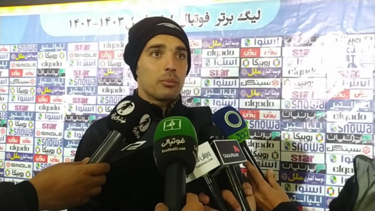 اختصاصی/ صحبتهای امید نورافکن در پایان بازی سپاهان و شمس آذر در جام حذفی