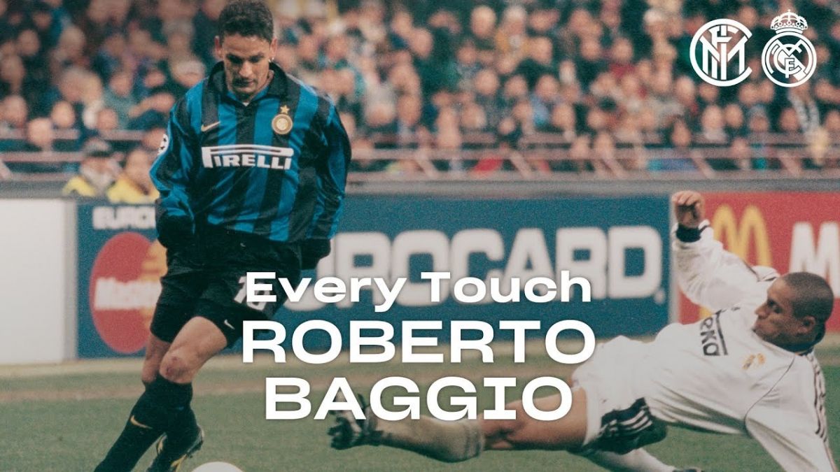 عملکرد خاطره انگیز روبرتو باجو در بازی اینتر - رئال مادرید (سال 99-1998)