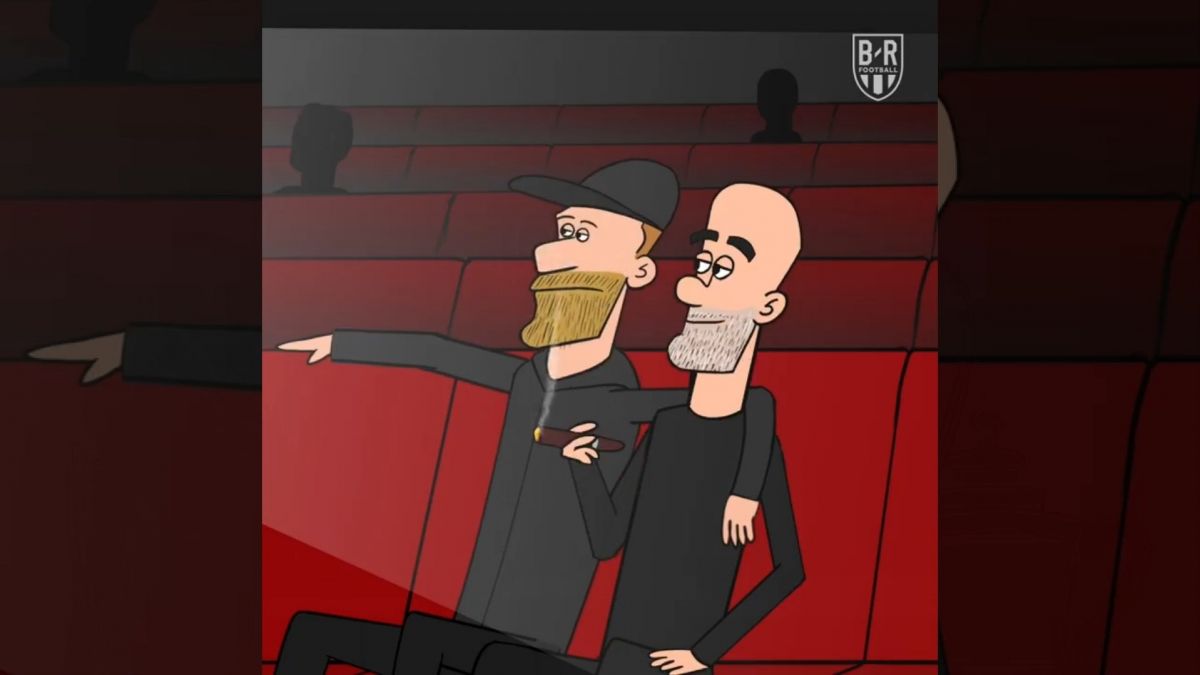 انیمیشن جذاب به بهانه آخرین نبرد پپ و کلوپ در لیگ برتر انگلیس
