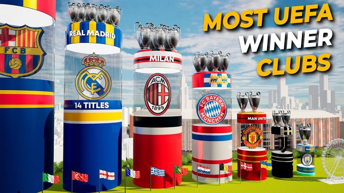 برترین باشگاه های برنده لیگ قهرمانان اروپا