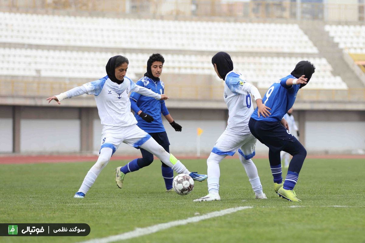 گزارش تصویری اختصاصی/ نماینده البرز - ملوان (فوتبال بانوان)
