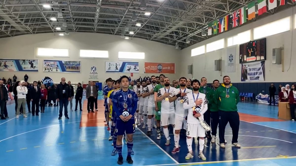 اختصاصی/ مراسم پایانی و اختتامیه فینال فوتسال المپیک زمستانی ناشنوایان با قهرمانی ایران