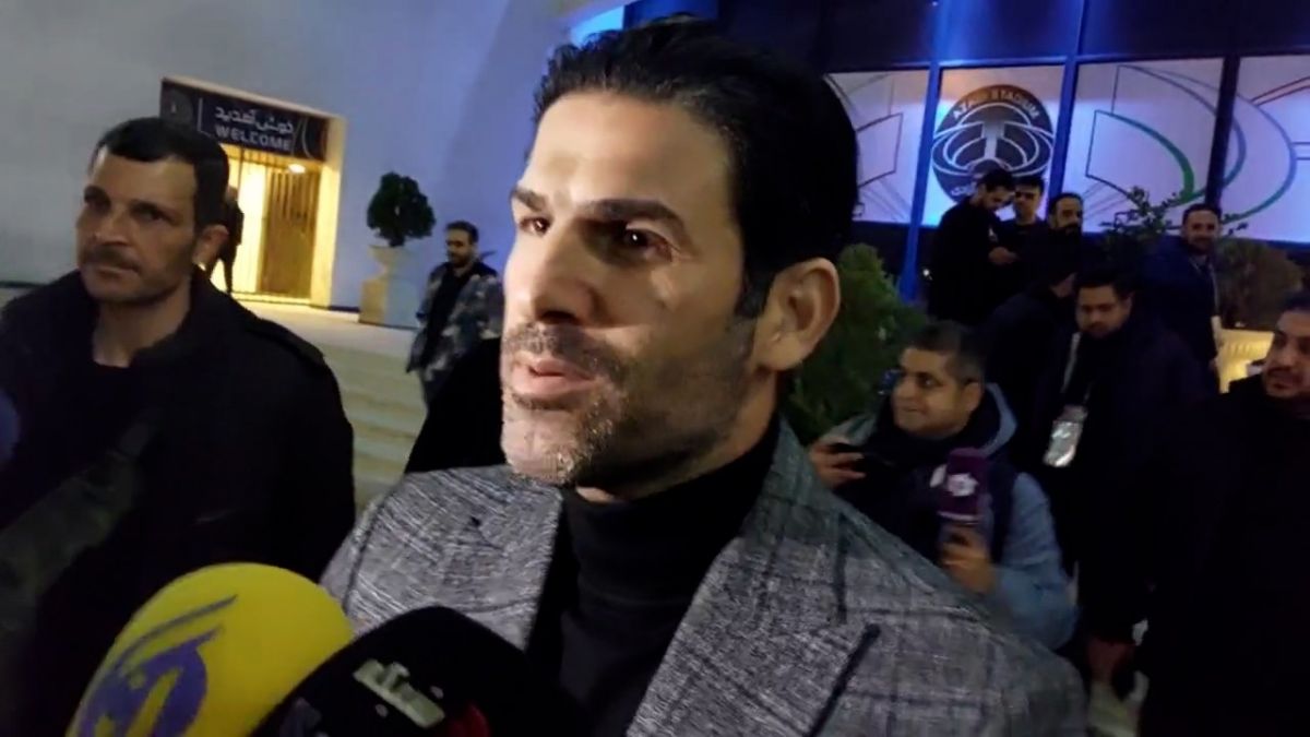 اختصاصی/ گفت و گوی خبرنگاران با حسین بادامکی معاون باشگاه پرسپولیس در پایان دربی