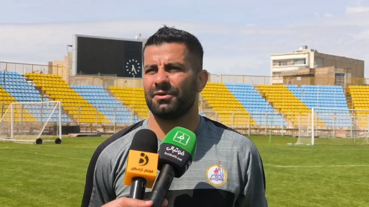 اختصاصی/ مصاحبه با بازیکنان نفت مسجدسلیمان در حاشیه تمرین روز جمعه برای تقابل با استقلال ملاثانی