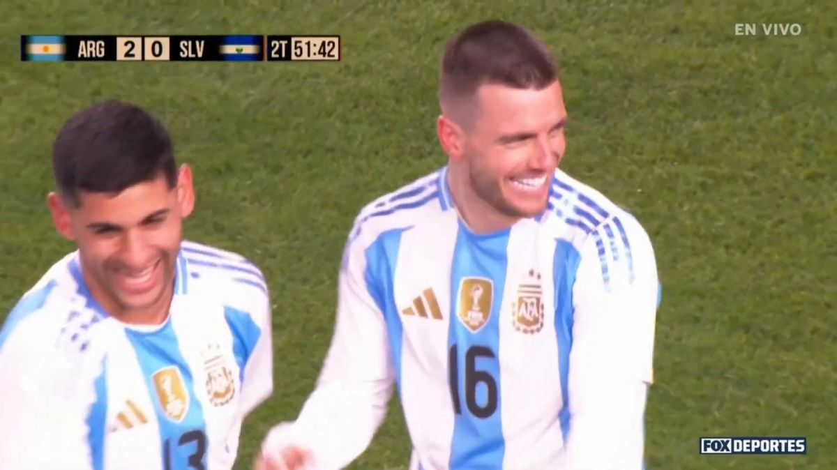 گل سوم آرژانتین به السالوادور (جیوانی لو سلسو)