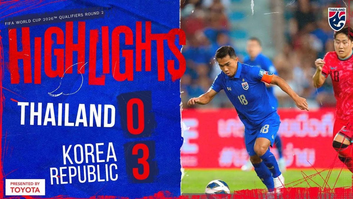 خلاصه بازی تایلند 0-3 کره جنوبی (مقدماتی جام جهانی 2026)