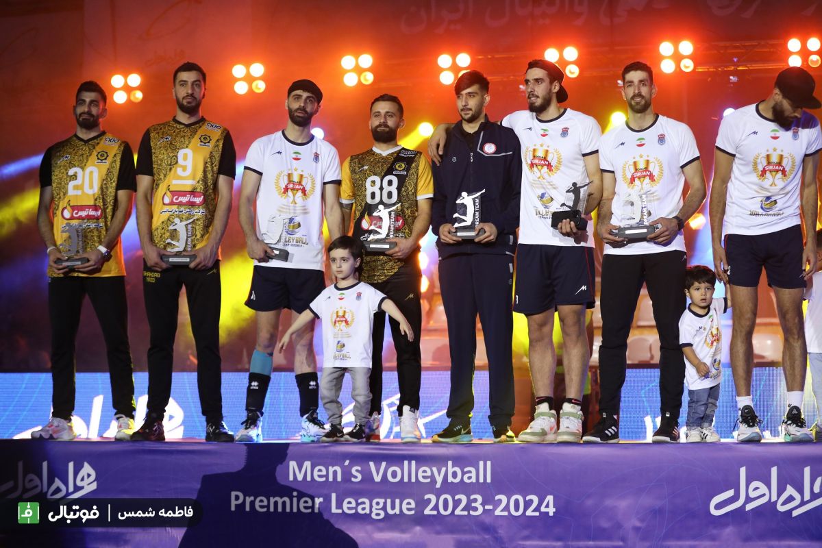 رده‌بندی نهایی لیگ برتر والیبال ایران