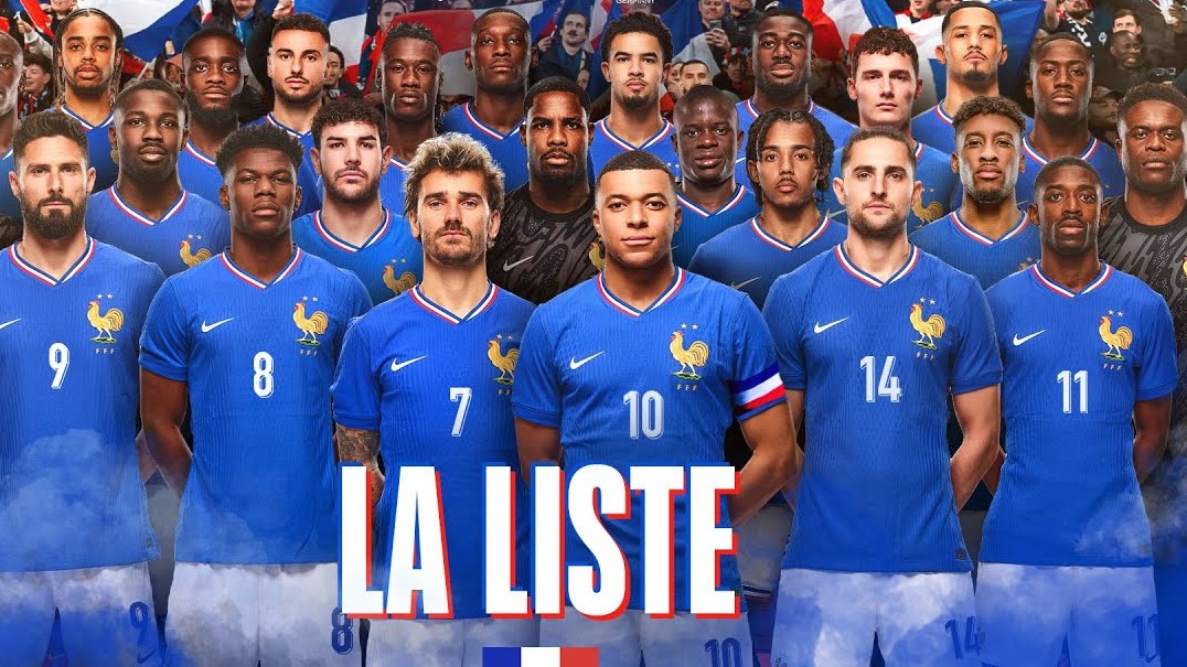 اسامی بازیکنان تیم ملی فرانسه برای یورو ۲۰۲۴