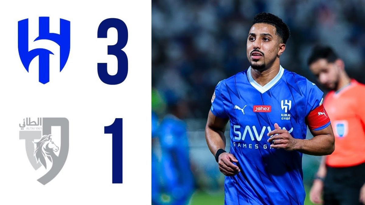 خلاصه بازی الهلال 3-1 الطائی