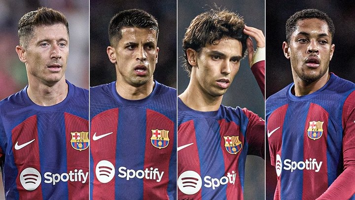 قابی از چهار بازیکنی که باعث رفتن ژاوی از بارسلونا شدند