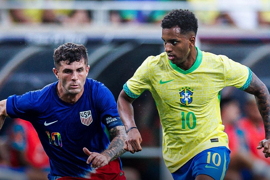 تساوی برزیل مقابل آمریکا با گلزنی مهاجم رئال مادرید