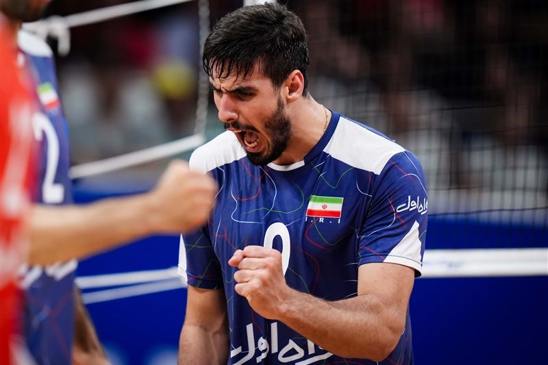 حسین‌خانزاده، امتیازآورترین بازیکن ایران مقابل آمریکا