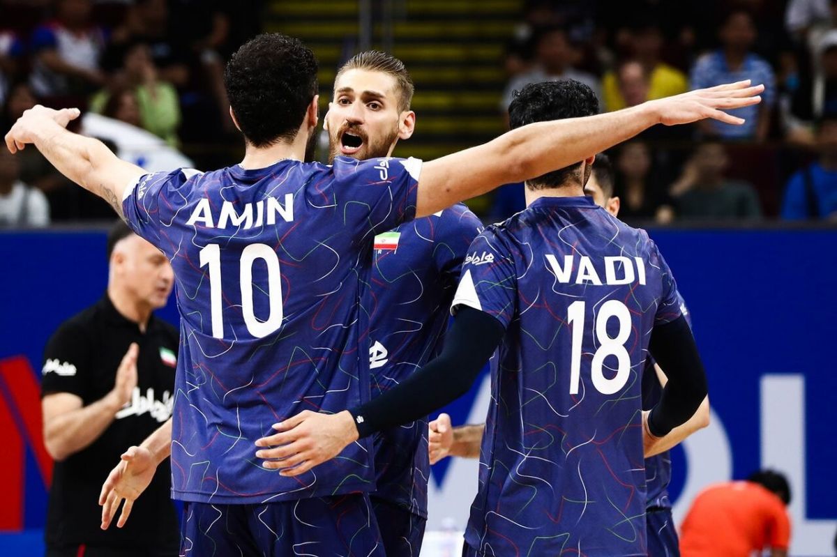 صعود دو پله‌ای والیبال ایران در رده‌بندی جهانی