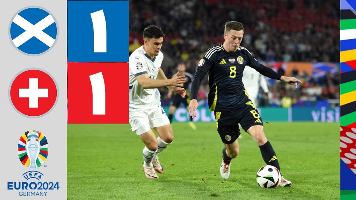 خلاصه بازی اسکاتلند ۱-۱ سوئیس
