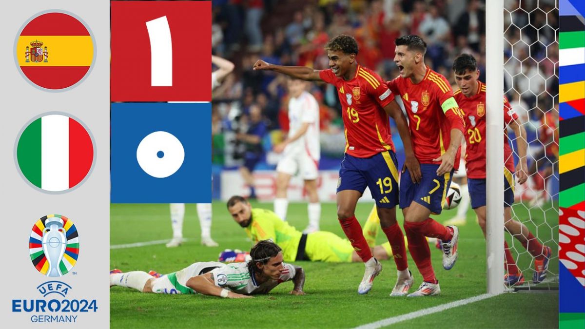 خلاصه بازی اسپانیا 1-0 ایتالیا