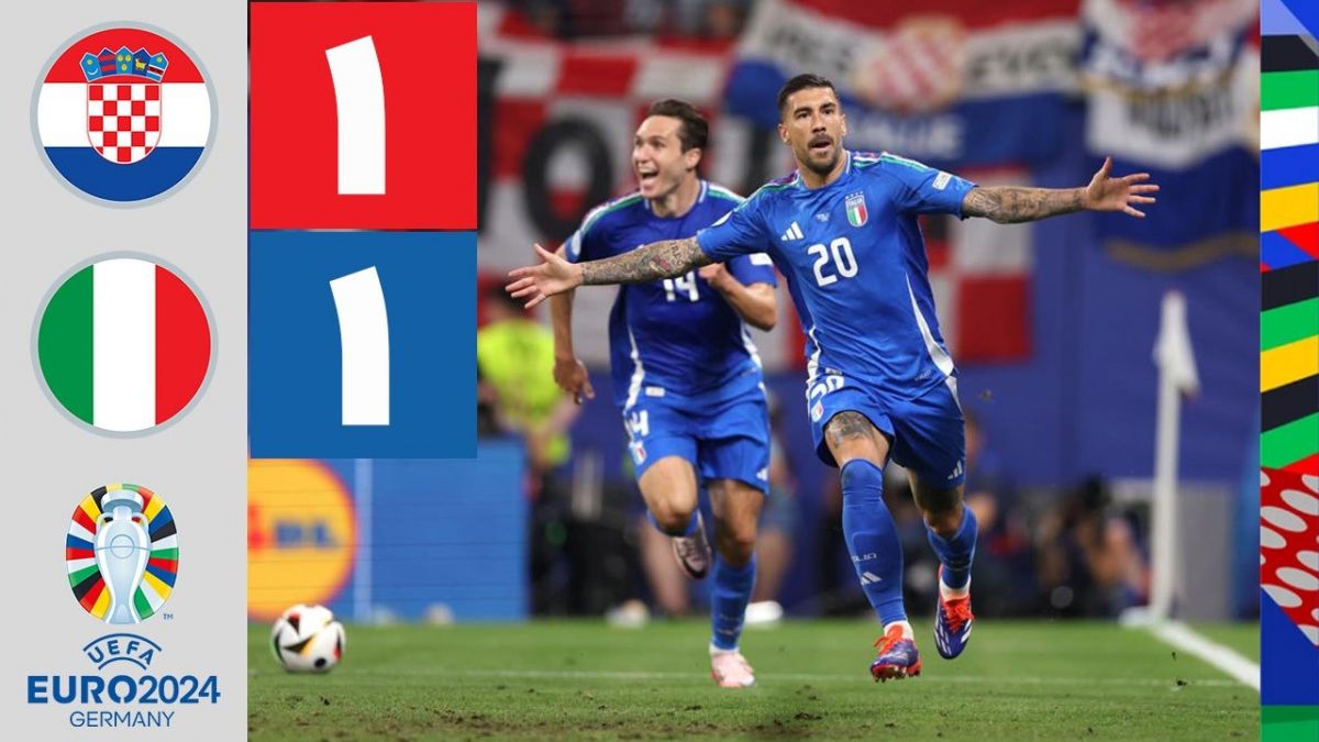 خلاصه بازی کرواسی 1-1 ایتالیا